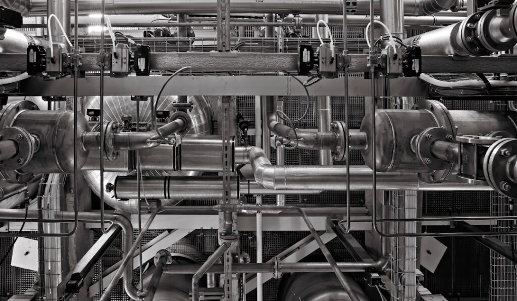 Industrial chemical processing facility