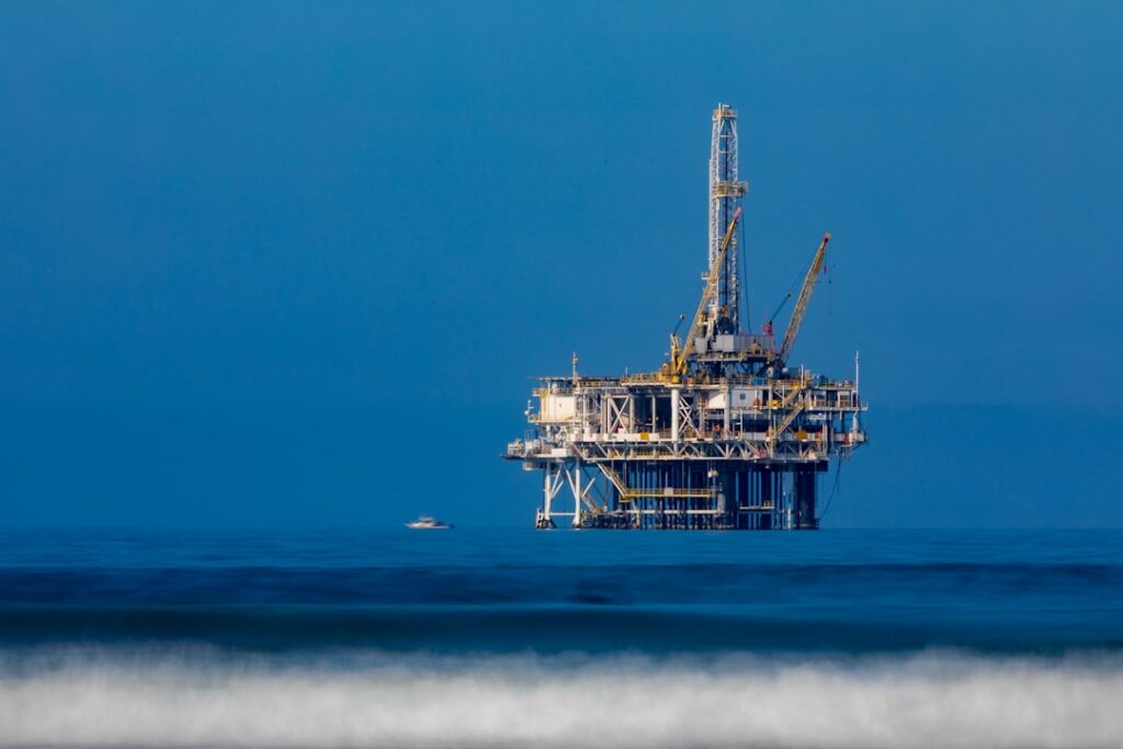 Offshore oil drilling rig